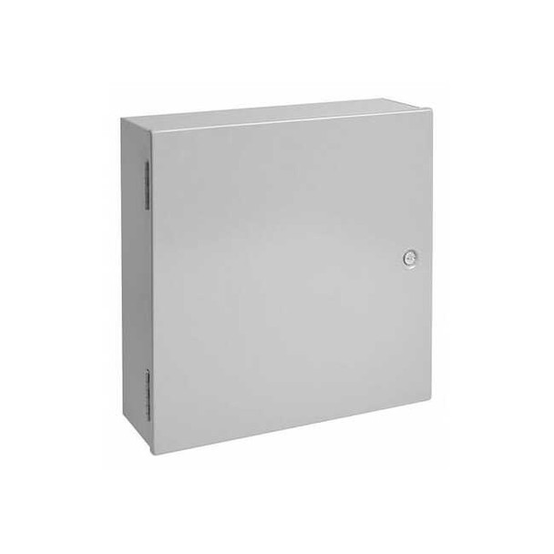 Flush Latch Electrical Enclosures, 24 in H, 6.62 in D, 20 in W, 1, Steel