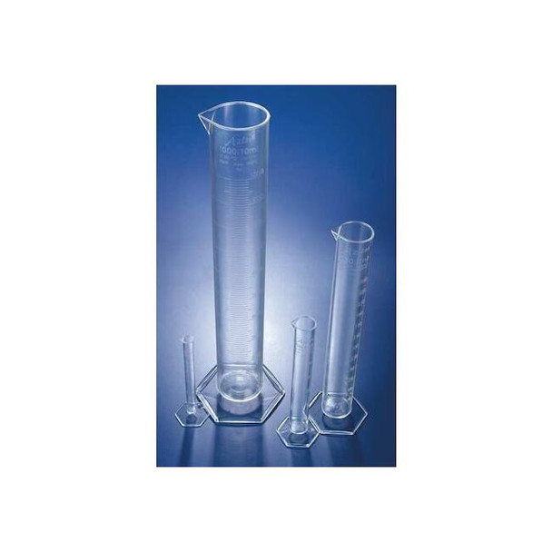 Manufacturer Varies Graduated Cylinder, 10mL, Polypropylene 9WJ86