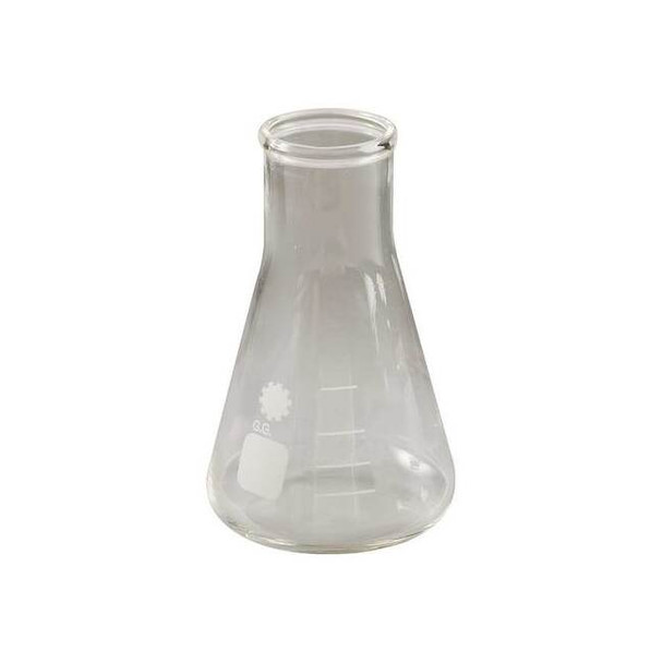 Manufacturer Varies Erlenmeyer Flask, Narrow Neck, 1000mL, PK6 5YHL9
