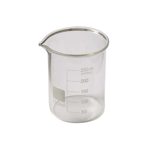 Manufacturer Varies Beaker, Tall Form, Glass, 2000mL, PK4 5YHA9