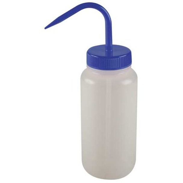 Wash Bottle,Standard Spout,8 oz.,Blue (Formerly Lab Safety Supply)