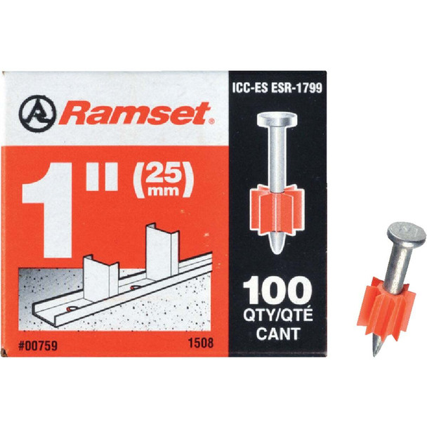 Ramset 1 In. Fastening Pin (100-Pack) 00759