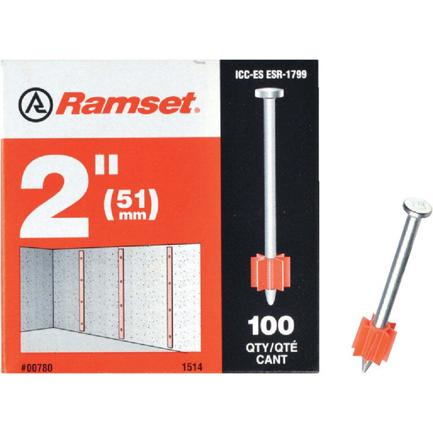 Ramset 2 In. Fastening Pin (100-Pack) 00780