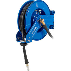 Global Industrial Spring Retractable Hose Reel w/ 1/2"" x 50'L Heavy Duty Hose 3