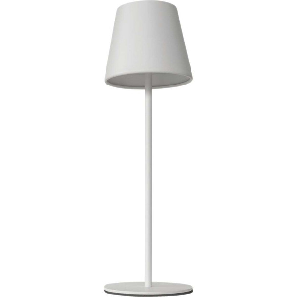 Westek Amerelle Denver Matte White Rechargeable Indoor/Outdoor LED Lamp