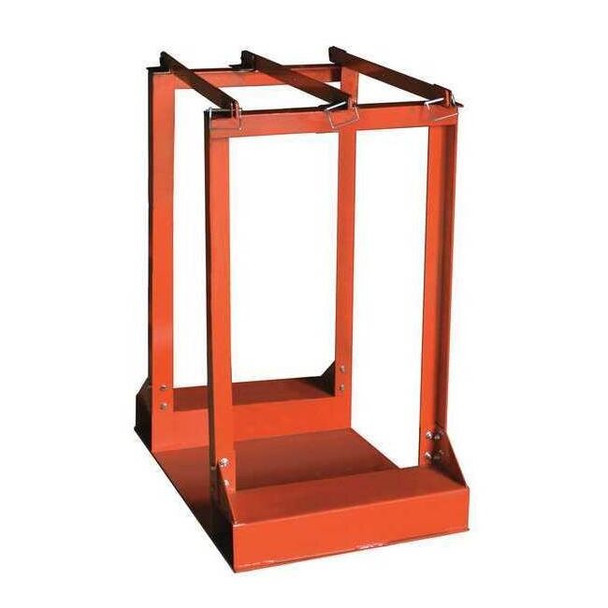 Manufacturer Varies Forklift Cylinder Caddy,1,500 lb,Orange 39J512