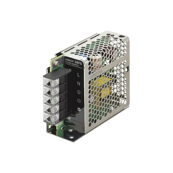 Omron DC Power Supply, 100/240V AC, 12V DC, 100 W, 8.5 A, DIN Rail S8FSG10012CD
