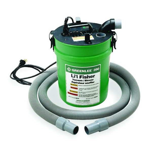 Greenlee Vacuum/Blower Power Fishing System,5 gal 390