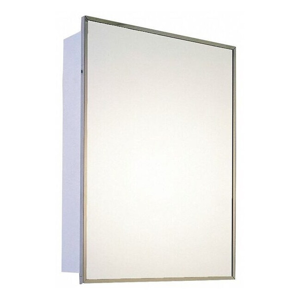 Ketcham 18" x 30" Deluxe Recessed Mounted SS Framed Medicine Cabinet 181