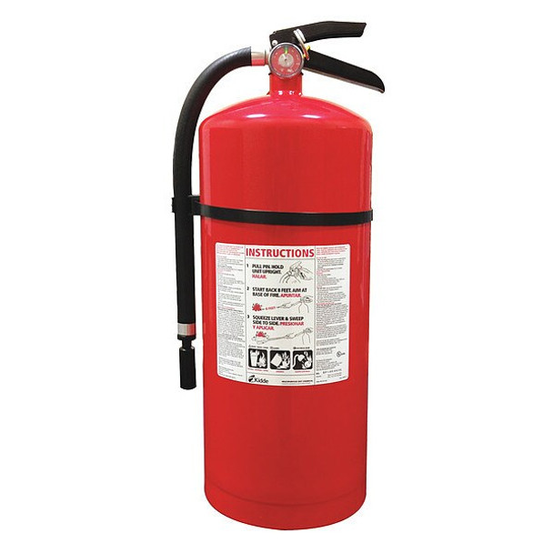 Kidde Fire Extinguisher,Steel,Red,ABC PRO-20MP-1