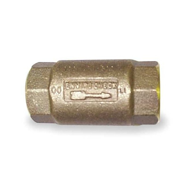 Campbell 1-1/4" FNPT Lead Free Brass Spring Check Valve 4032E