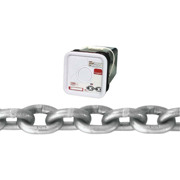 Campbell 3/8 In. 40 Ft. Bright Carbon Steel Coil Chain 0184616