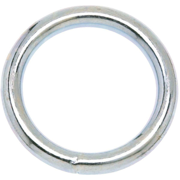 Campbell 2 In. Nickel-Plated Welded Metal Ring T7661152