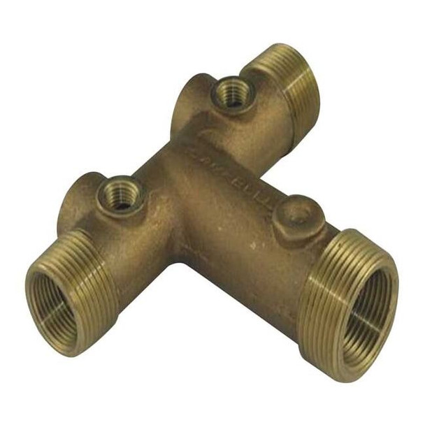 Campbell Tank Cross Tee,Male/Female,1 1/4 M x 1 F UTC5-4-3LF