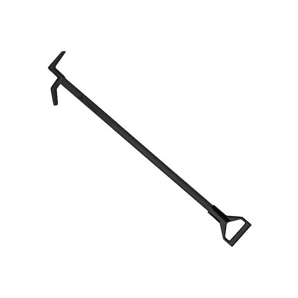 Leatherhead Tools NY Hook, 6 ft. Black Powder Coat, w/ D-Handle NYH-6-D