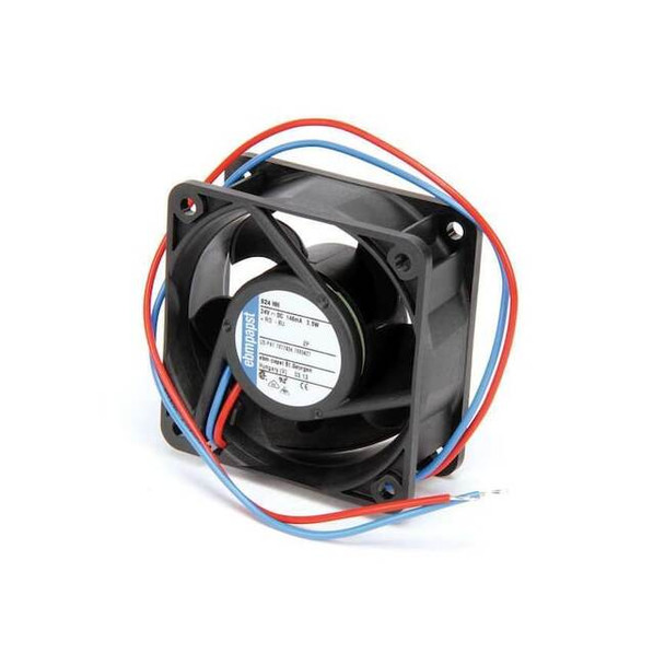 Axial Fan, Square, 24V DC, Fiberglass Reinforced Plastic, 2 5/16 in W.