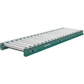 Global Industrial 24""W Heavy Duty Gravity Roller Conveyor 5'L 4-1/2"" Roller Ce