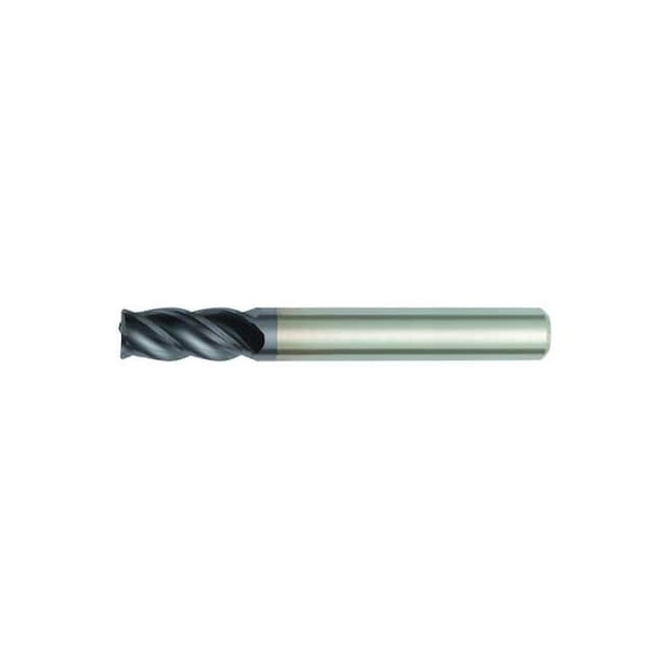 Widia End Mill,TiAlN,0.2500 in. Milling Dia. TF4V2507002S