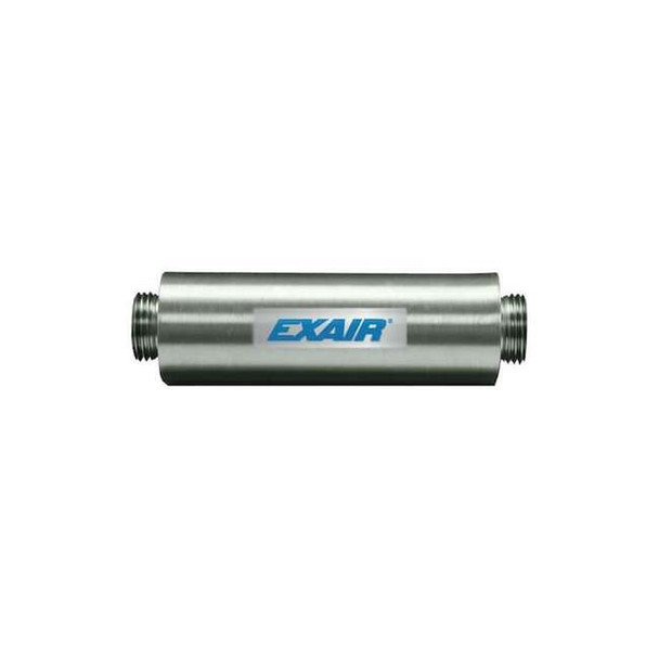 Exair Vacuum Ejector Muffler,1 in. NPT,200 F 890005