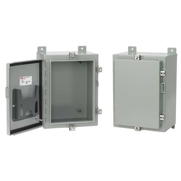 Nvent Hoffman Enclosure,Mtlc,20In.Hx 16In.Wx8In.D A20H16BLP