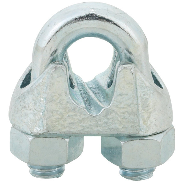 Campbell 1/4 In. Galvanized Iron Cable Clip T7670439