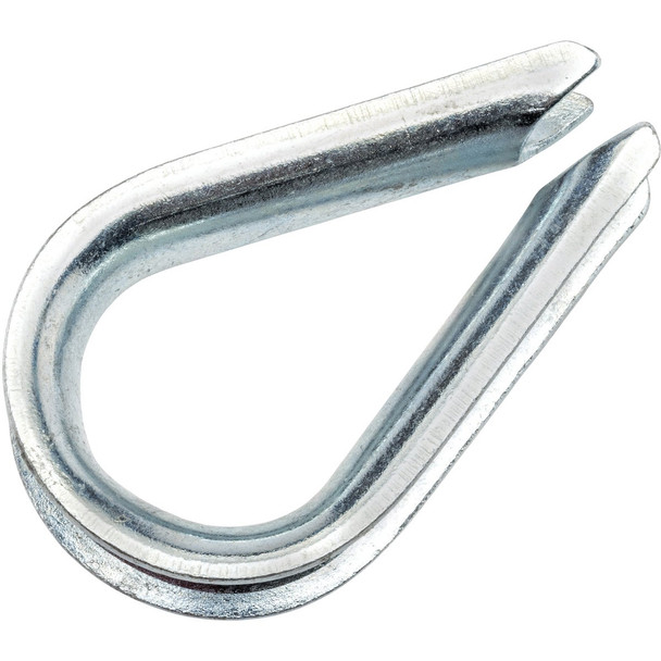 Campbell 1/4 In. Galvanized Wire Rope Cable Thimble T7670629