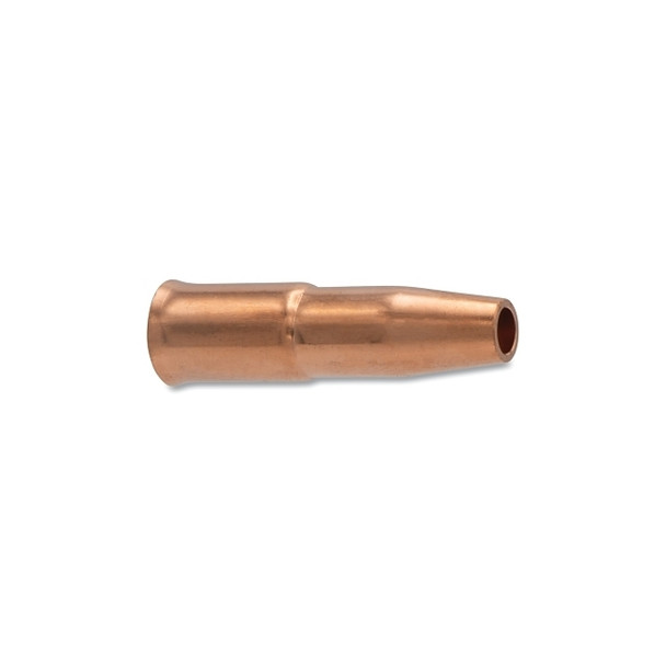 MIG Gun Nozzle, 5/8 in Bore, Copper
