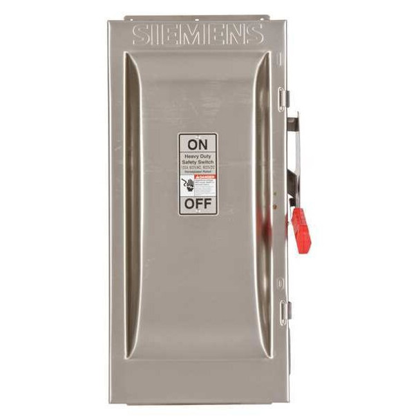 Siemens Nonfusible, Safety Switch, Heavy Duty, 600 V, 3PST HNF363S