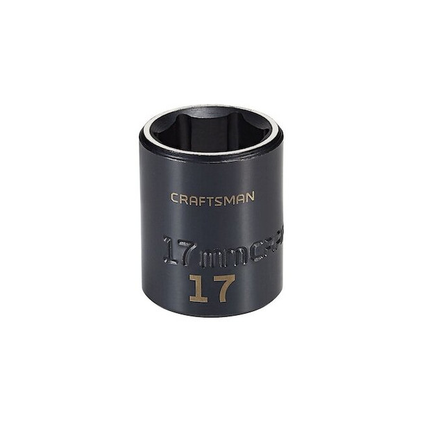 Craftsman Sockets, 3/8" Drive 17mm Metric Impact S CMMT15845