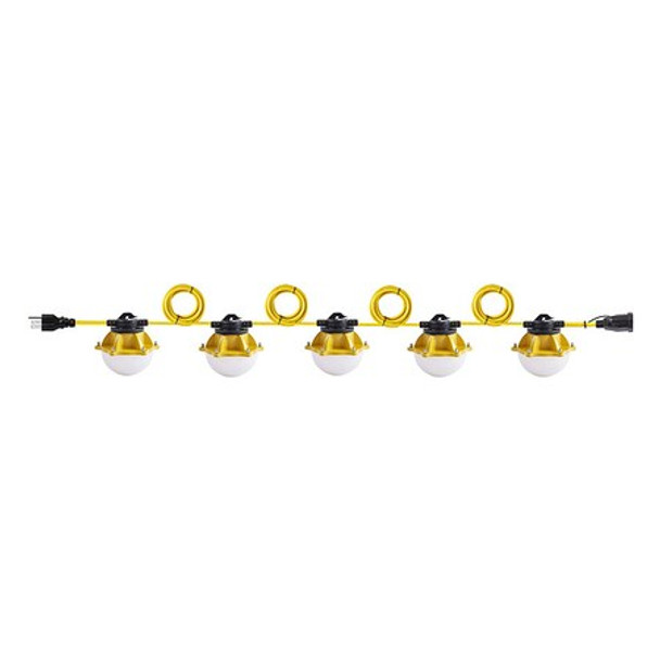 Manufacturer Varies String Light,LED,5 Bulbs,Max 2,500 lm 820DC1