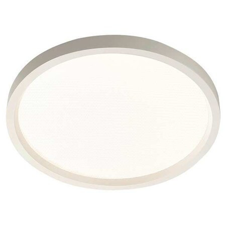 Lightolier SqrLEDSlimDwnlit,8in,1000lm,Wht,Plstc S7R830K10