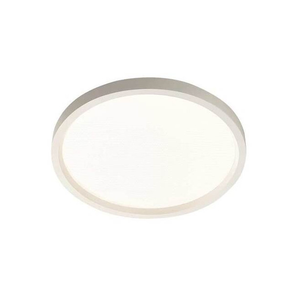 Lightolier LEDSlimDwnLght,77/8inD,Wht,Plastic S7R830K10