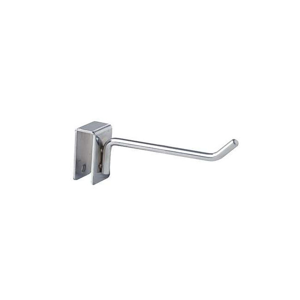 Econoco Hook, Sil, 1/2 in H, 1/2 in W, PK96 H4