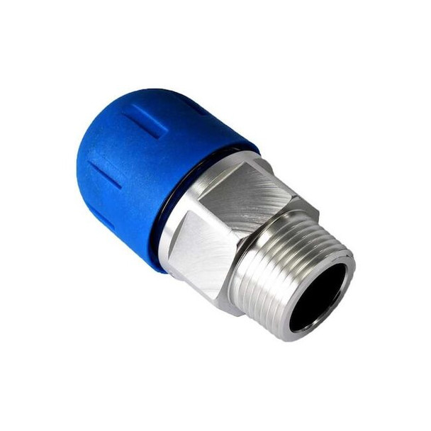 Rapidair Strt, Aluminum, Comp. 25 mm, MNPT 3/4 in F2018
