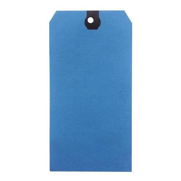 Manufacturer Varies Shipping Tag, Colored, Blue, PK1000 61KT49