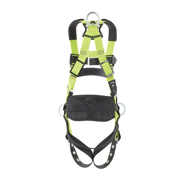 H500 Fall Protection Harness, 2XL, 420 lb, Mating Chest/ Tongue Leg Straps