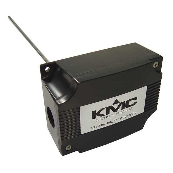 Kmc Controls Temperature Sensor, 12 In. Duct Rigid STE-1404