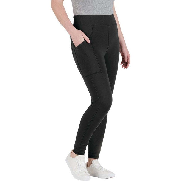 Berne Women's Large Black Utility Leggings WP23BKR440