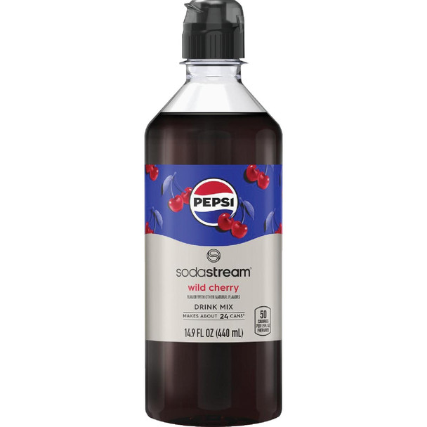 SodaStream 14.9 Oz. Pepsi Wild Cherry Drink Mix 1925640010
