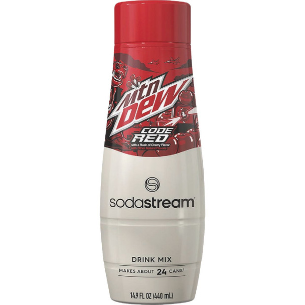 SodaStream 14.9 Oz. MTN Dew Code Red Drink Mix 1925636010