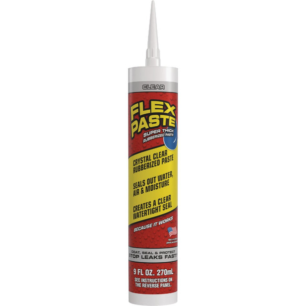 Flex Paste 9 Oz. Clear Cartridge PFSCLRR09