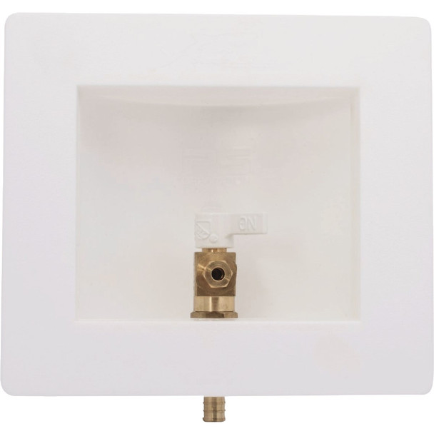 SharkBite 1/2 In. x 1/4 In. Ice Maker Outlet Box 25740