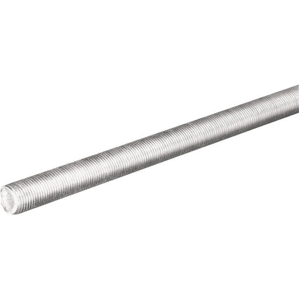 Hillman Steelworks 3/8-16 In. x 2 Ft. Steel Coarse Threaded Rod 12048