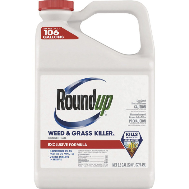 Roundup 2.5 Gal. Concentrate Weed & Grass Killer4 5378701