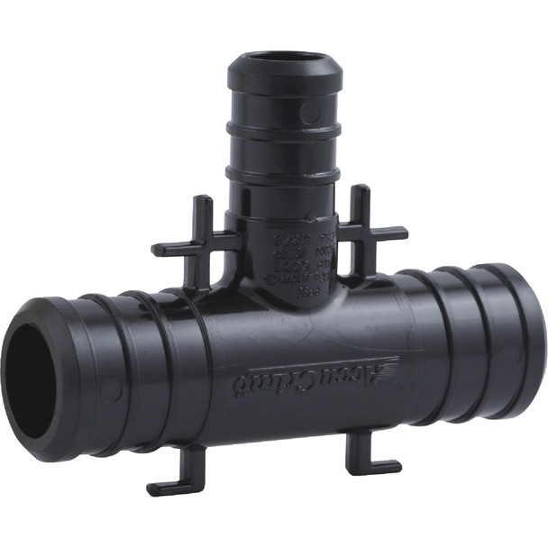 SharkBite PEX-B 3/4 In. x 3/4 In. x 1/2 In. Poly Alloy Barb Tee (5-Pack) UP412A5