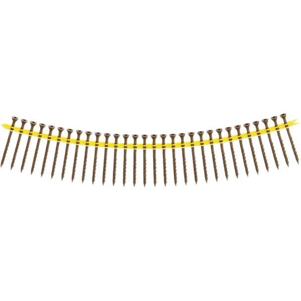 Deck-Drive DSV WOOD Screw (Collated)  #10 x 3 in. T25 6-Lobe, Tan (500-Qty)