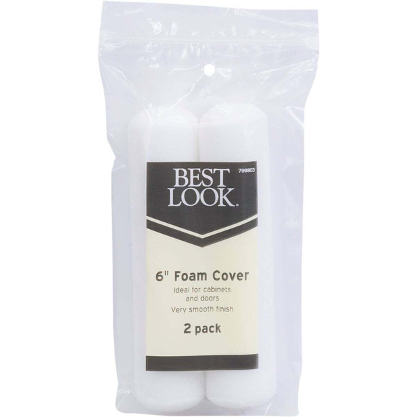 Best Look 6 In. x 3/8 In. Mini Foam Roller Cover (2-Pack) DIB MR 200-2 0600