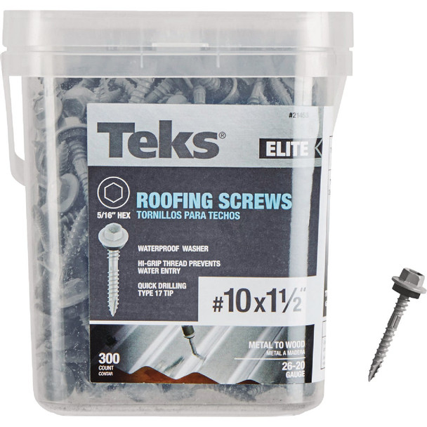 Teks 300ct 10x1-1/2 Elt Screw 21453