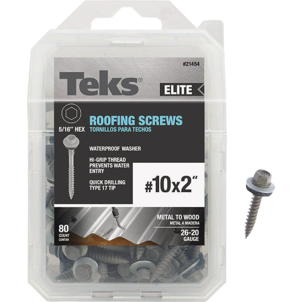 Teks 80ct 10x2 Elt Roof Screw 21454