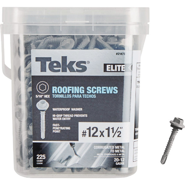 Teks 225ct 12x1-1/2 Elt Screw 21473